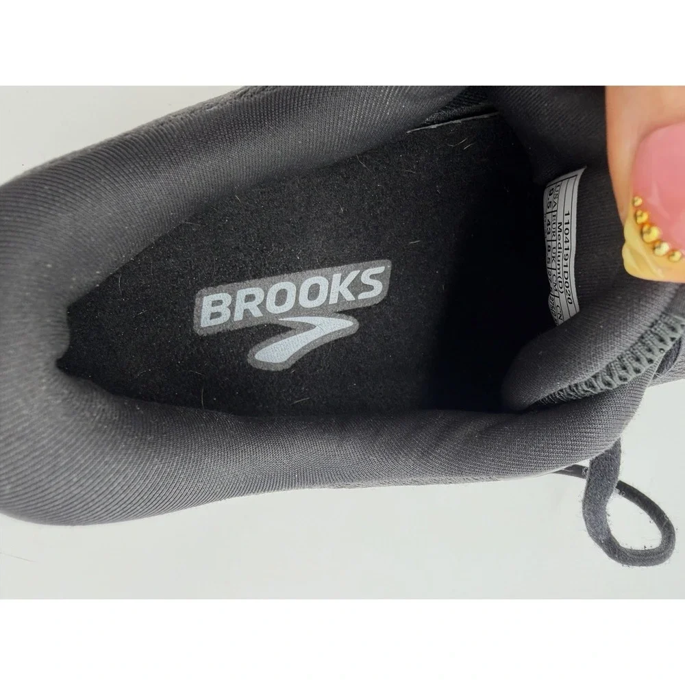 Brooks Glycerin 21 StealthFit DNA Loft Mens Size 9.5 Triple Black Running Shoes
